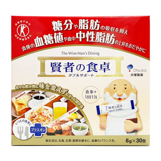 【日本內銷版】 賢者之食卓 膳食纖維 6g x 30包