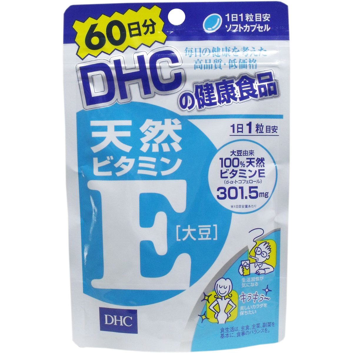 DHC天然大豆維生素E 60粒